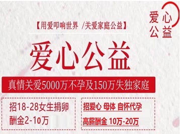 内丘捐卵助孕生子 爱心志愿者招募